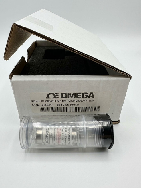 Omega Om-Cp-Microrhtemp Humidity & Temperature Data Logger - New/ S0399182