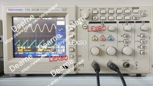 Used Tektronix TDS2022B Two Channel Digital Oscilloscope, 200MHz 2CH - Product Image
