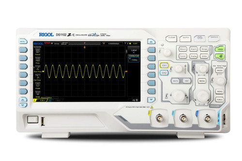 New RIGOL Digital Oscilloscope DS1102Z-E 2 analog channels  100MHz frequency band - Product Image