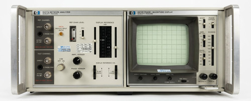 Hp 8407A Network Analyzer & 8412B Phase Magnitude Display D6