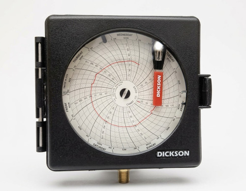New Dickson Pw474 Chart Recorder,0 To 200 Psi