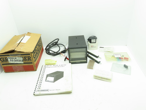 Used Omega RD100 Programmable Chart Recorder 100mm 115V RD100-01 - Product Image