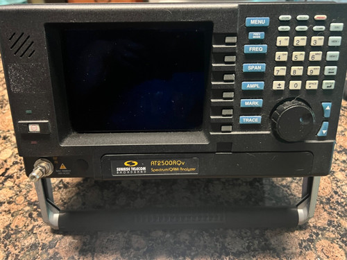 Used Sunrise Telecom AT2500RQv QAM-NTSC-Spectrum Analyzer  AS-IS PLEASE READ - Product Image