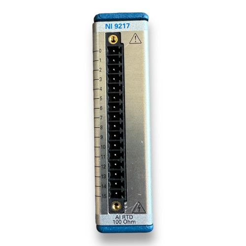 Used National Instruments NI 9217 4-Ch, 24-bit, RTD Input Module no conn. incl. NI-9217, NI 9217, 9217 - Product Image