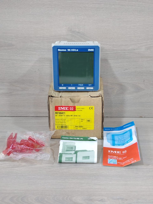 New IME NEMO 96HDLe MF96421 POWER ANALYZER -WITH FILTHY BOX - Product Image
