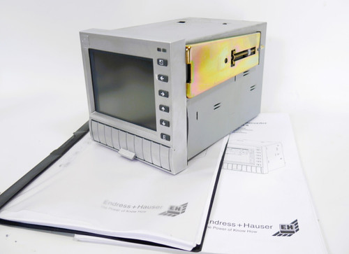 Used Endress  Hauser eco-graph RSG20-61CA1AA data logger process indicator excellent - Product Image