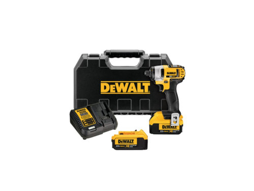 New Dewalt DCF885M2 - Impact Driver Kit, 20-Volt Max, Lithium-Ion, 14, Cordless - Product Image