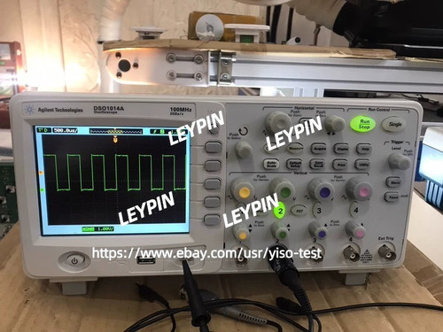 Used Agilent DSO1014A Oscilloscope 100 MHz 4 Channel w Probes TESTED WORKING - Product Image