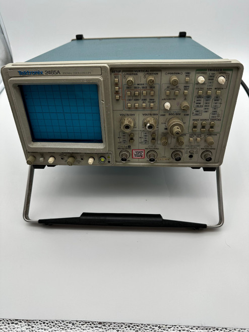 Used Tektronix 2465A 4 Channel Oscilloscope 350 MHz - Product Image