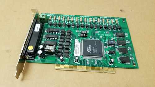 Used CyberResearch PCIDIO ISO32 PCI Digital IO Board 16 Isolated Inputs 16 Output - Product Image
