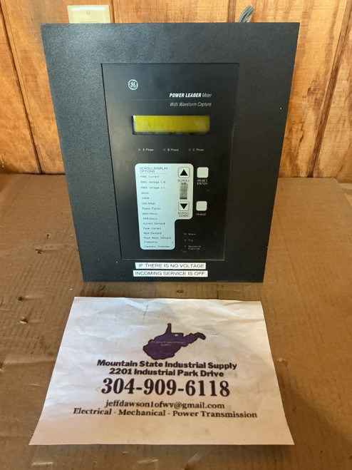 Used GE Power Leader Meter TM1G04  Waveform Capture FREE SHIPPING - Product Image