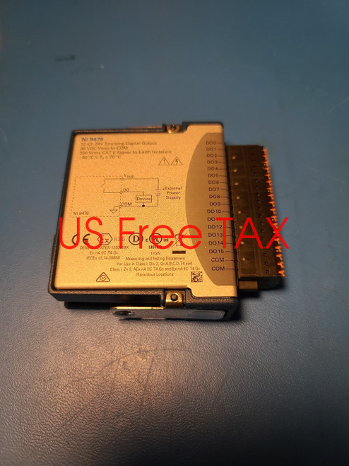 Used National Instruments Spring NI 9476 cDAQ Sourcing Digital Output Module D400 ni - Product Image