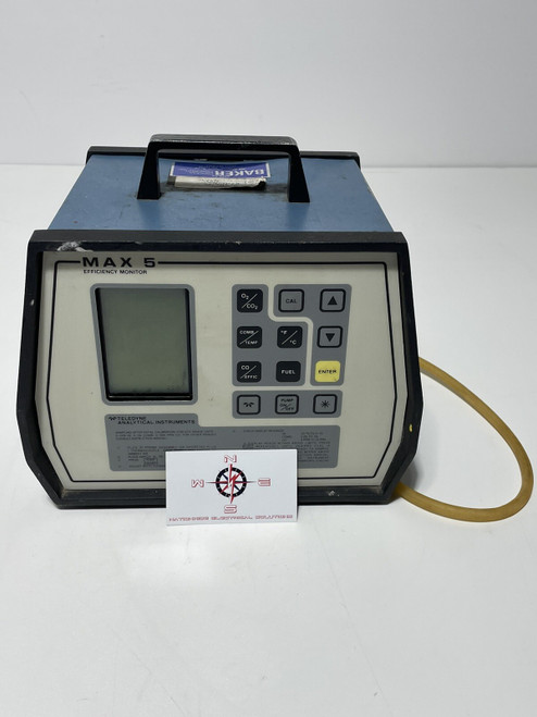 Used Teledyne MAX 5 Portable Combustion Efficiency Analyzer Monitor - Product Image