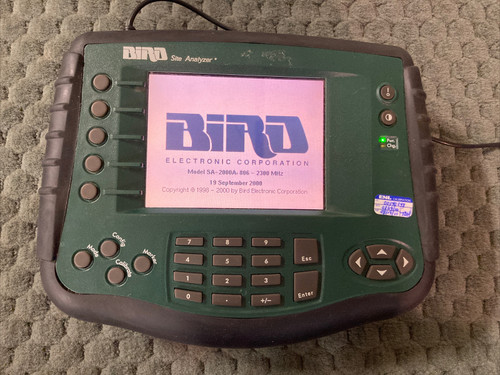 Used Bird Site Analyzer Model SA-2000A  - Product Image