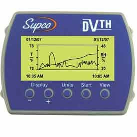 New Supco DVTH Supco TemperatureHumidity Logger with Display - Product Image