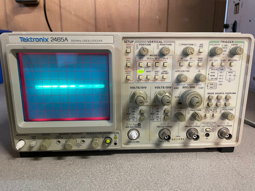 Used Tektronix 2465A 350 MHz Oscilloscope - Product Image