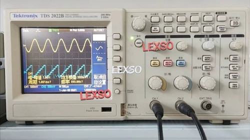 Used Tektronix TDS2022B Two Channel Digital Oscilloscope, 200MHz 2CH Br - Product Image