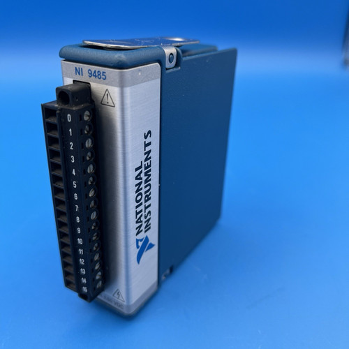Used National Instruments NI 9485 cDAQ Relay Output Module, 8 Channel SSR WARRANTY - Product Image