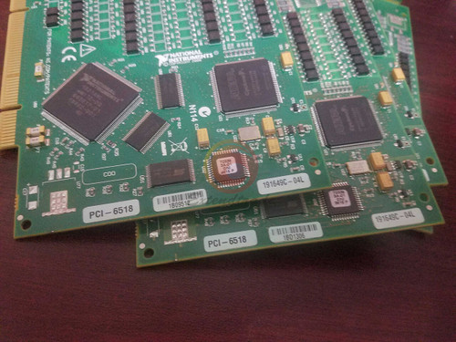 Used ONE USED NI PCI-6518 16 inputs 16 source outputs 191649C-04L  - Product Image