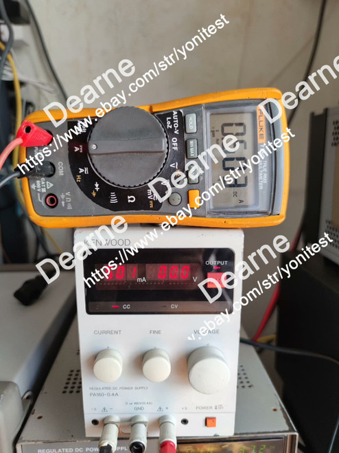 Used KENWOOD PA160-0.4A DC Linear Adjustable Power Supply N2756A - Product Image