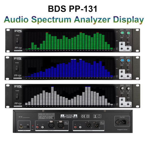 New BDS PP-131 Digital Audio Spectrum Analyzer Display Indicator VU Meter 31-Segment  - Product Image