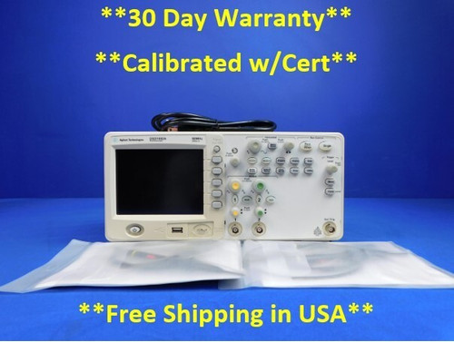 Used Agilent HP Keysight DSO1002A Oscilloscope 2 Analog Channels 60 MHz - Product Image
