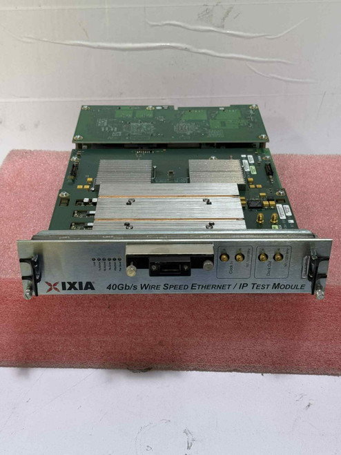 Used IXIA HSE40GETSP1-01 40Gbs Wire Speed Ethernet IP Load Test Module LSM10GXM8S-01 - Product Image