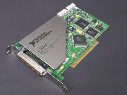 Used National Instruments NI PCI 6034E DAQ Card, 16 Bit Analog Input - Product Image