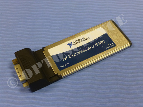 Used National Instruments ExpressCard-8360 MXI-Express Interface Card 198266B-01L - Product Image