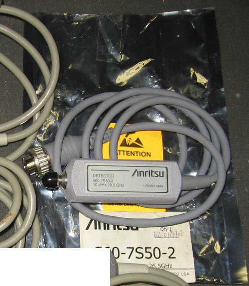 New Anritsu 560-7S50-2 RF Detector 26.5GHz for Wiltron 56056 54000 Analyzers NEW - Product Image