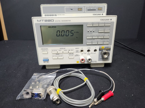 Used Yokogawa MT220  767303 Digital Manometer, Suffix -U1-C1-P1-MDA 8555 - Product Image
