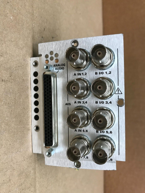 Used Tektronix WFM7200 Multiformat waveform monitor ANALOG AUDIO MODULE 878-0582-00 - Product Image
