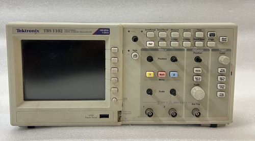 Used TEKTRONIX TBS 1102 DIGITAL OSCILOSCOPE 100MHZ - Product Image
