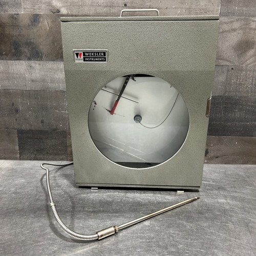 Used Weksler Instruments Chart Recorder Type LOM1A5B Used Surplus. Item ID 2 Dna - Product Image