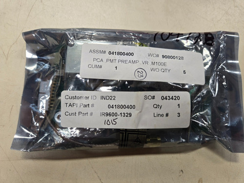 New PMT Preamp SOX 041800400 TELEDYNE API T101 H2S Analyzer M100E - Product Image