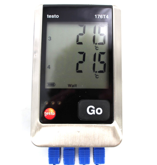 Used Testo 176T4 4 Channel Temperature Data Logger - Works Great - Product Image