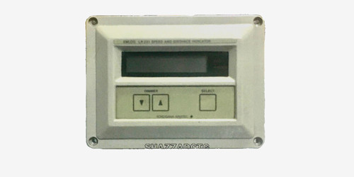 Used Yokogawa Navitec EMLOG LR221-F Speed  Distance Indicator-Marine Navigation Unit - Product Image