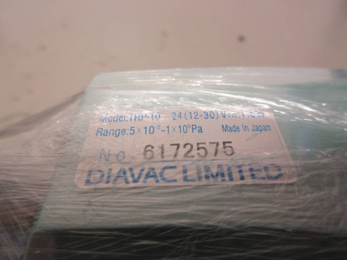New DIAVAC LIMITED TRP-10 Pirani Vacuum Gauge SAMEDAY SHIP AVAILABLE ON REQ - Product Image