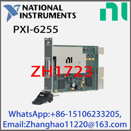 New NI PXI-6255 779547-01 Provide analog IO and related digital IO, two 32-bit cou - Product Image