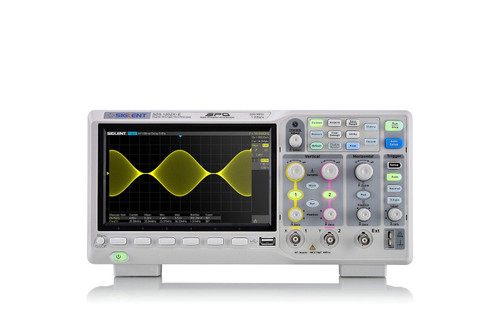 New Siglent Technologies SDS1202X-E 200 mhz Digital Oscilloscope 2 Channels, Grey - Product Image