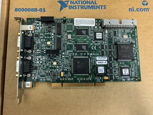 Used National Instruments NI PCI-CAN Series 2 CAN Interface Card, 2-Port 189063A-02 - Product Image