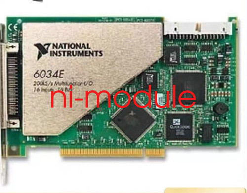 New NI PCI-6034E multifunction data acquisition card DAQ 778075-01 brand new - Product Image