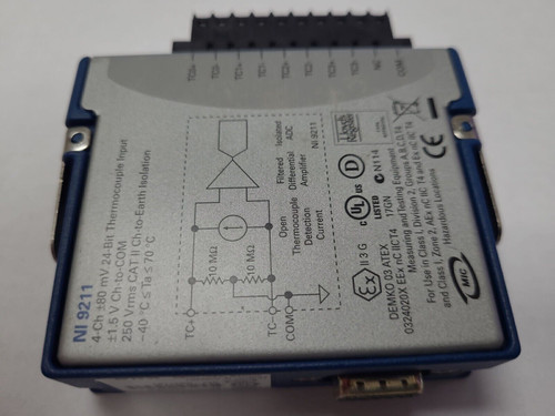Used Used National Instruments NI-9211 Temperature Input Module Free Shipping - Product Image