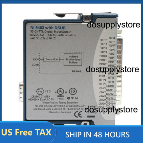 New US Free TAX NEW NI NI-9403 NI9403 C Series Digital Module. NI 9403 - Product Image