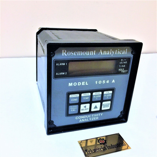 Used ROSEMOUNT ANALYTICAL 1054AC CONDUCTIVITY ANALYZER - Product Image