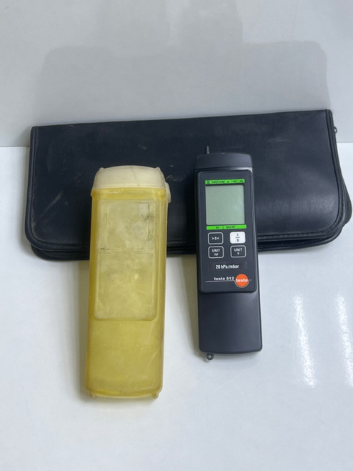 Used TESTO 512 20HPAMBAR PN05605121 - Product Image
