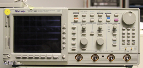 Used Tektronix TDS754C 500MHz 2GSas oscilloscope wInstavu  options 13 1F HD 2M 2F - Product Image