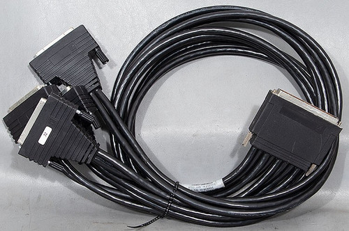 Used National Instruments PN 192003A-01 SH200LF H-4X50 DSUB 1m Switch Cable SH200LFH 192003-01 - Product Image