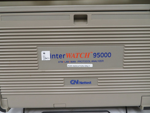 Used GN Nettest Interwatch 95000 ATMLANWAN Protocol Analyzer NC1  - Product Image