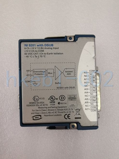 Used NI 9201 DSUB National Instruments NI-9201 cDAQ Analog Input Module, D-Sub - Product Image